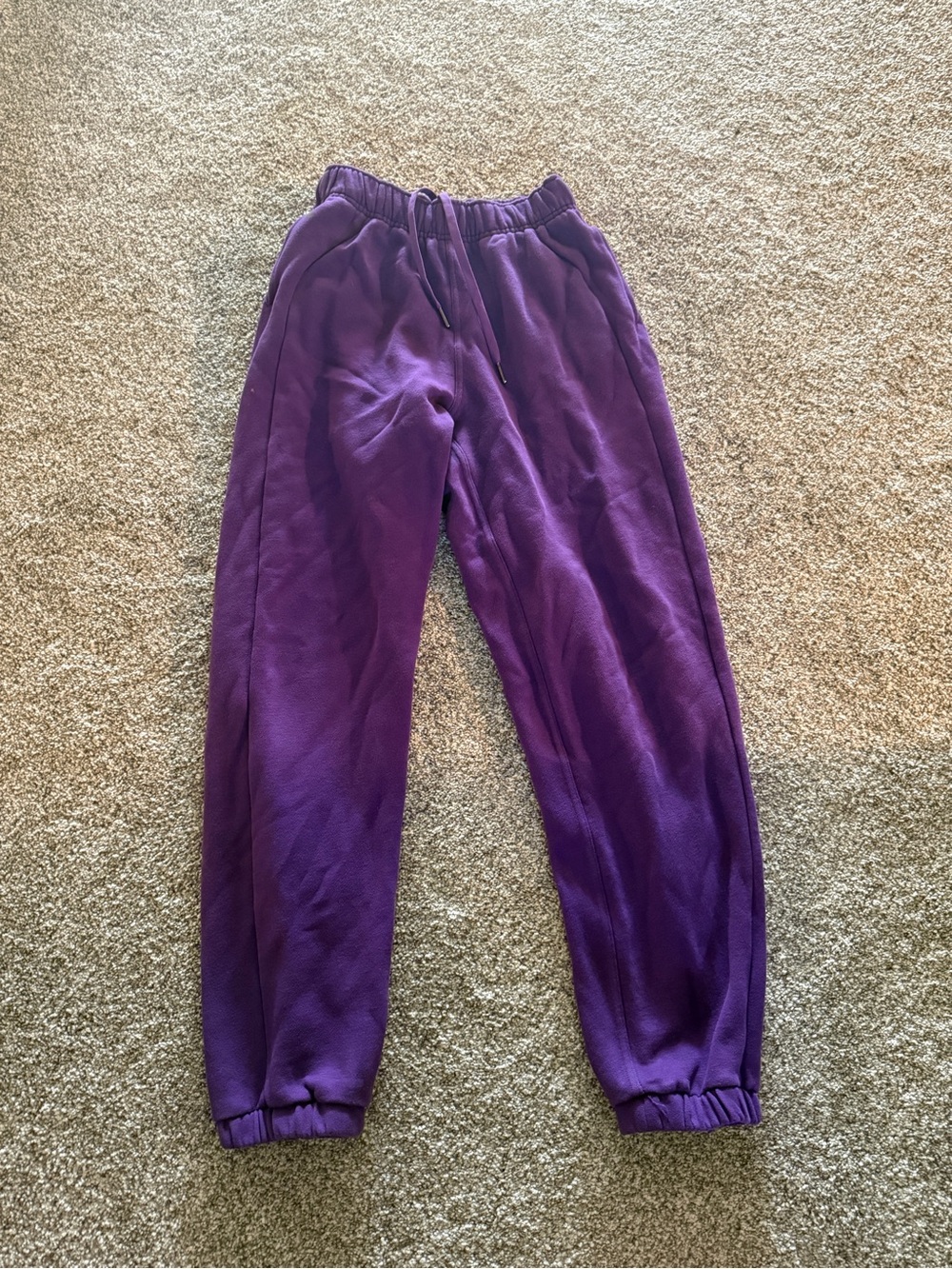lululemon athletica Purple Fleece Joggers